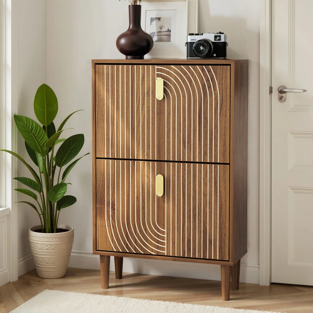 Brooklyn Wooden Shoe Rack