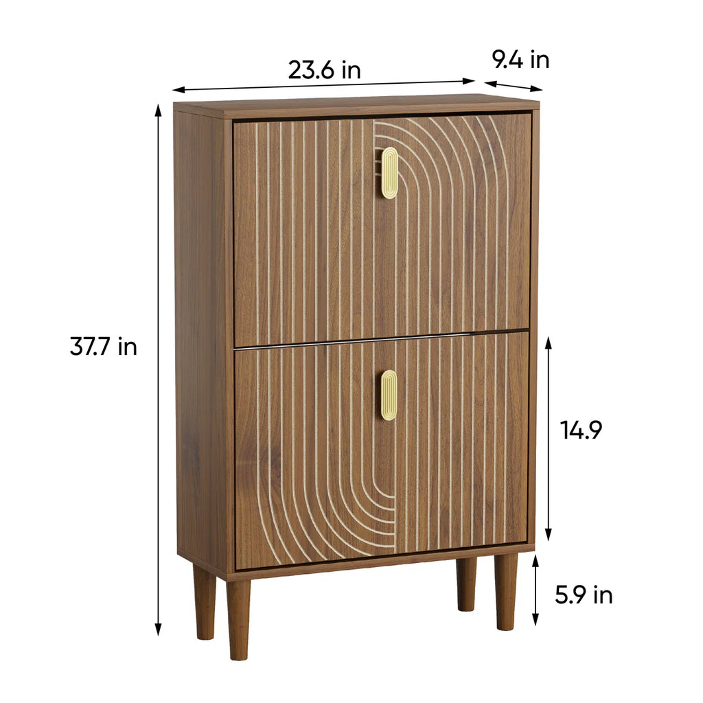 Brooklyn Wooden Shoe Rack