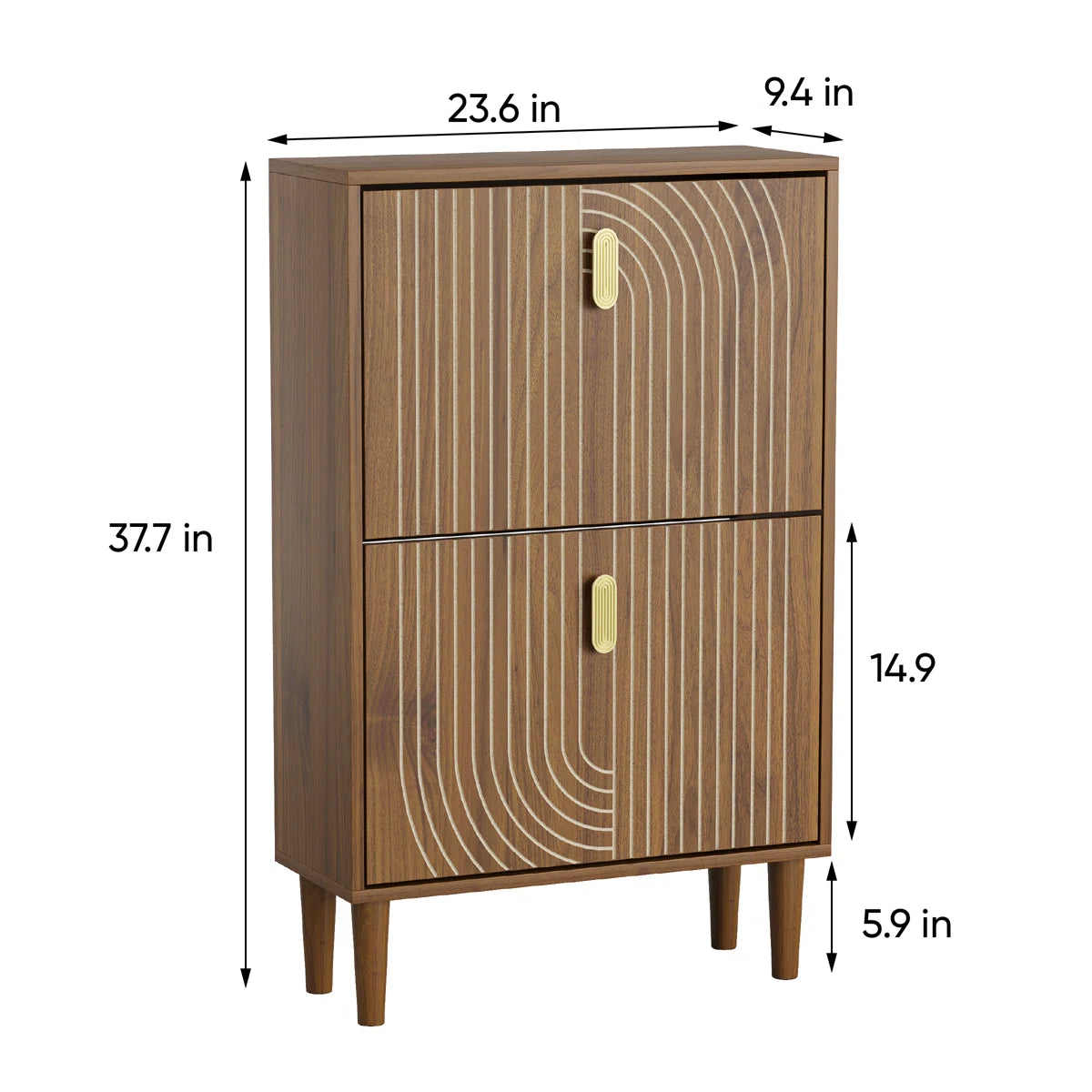 Brooklyn Wooden Shoe Rack