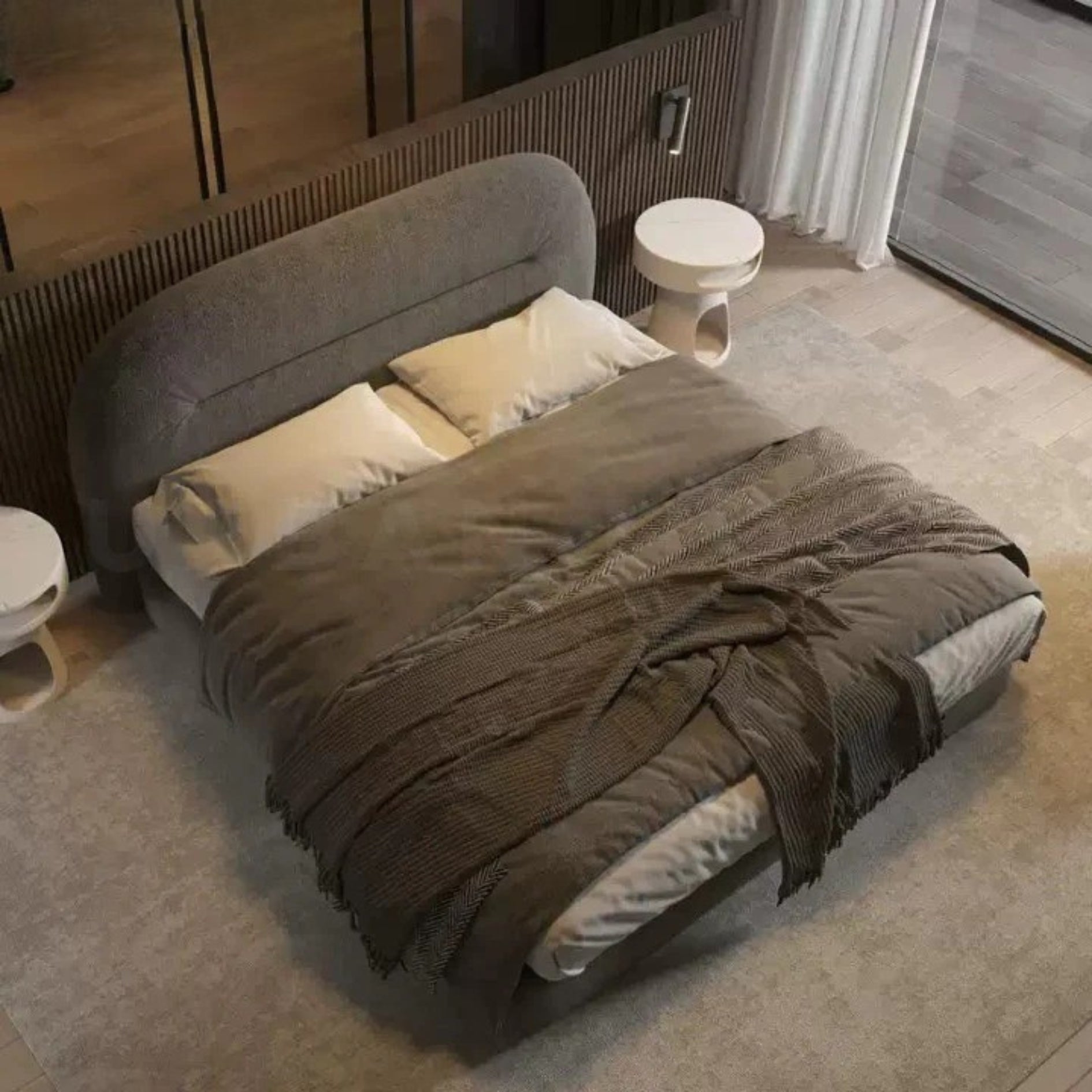 Apollo Luxury Upholstered Bed