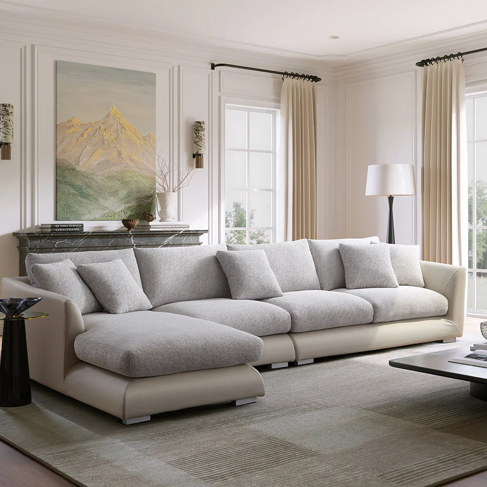 Oscar Premium L Shaped Sofa Set