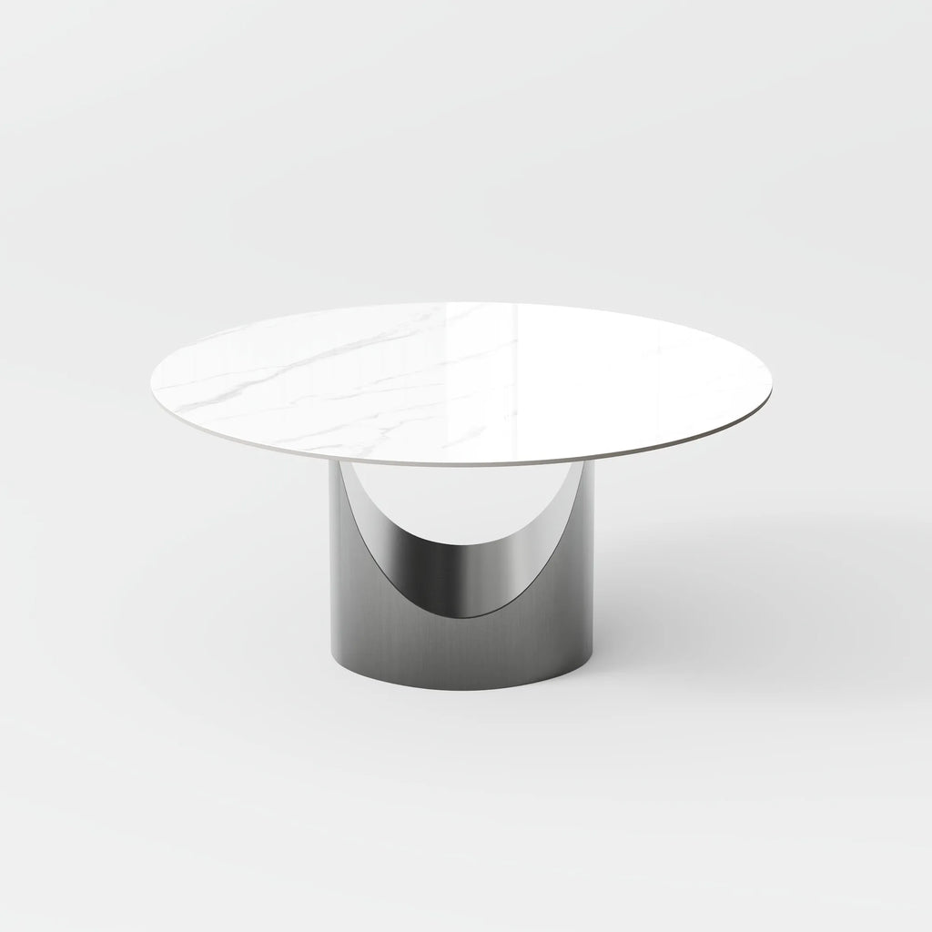 Inox Luxury Round Dining Table