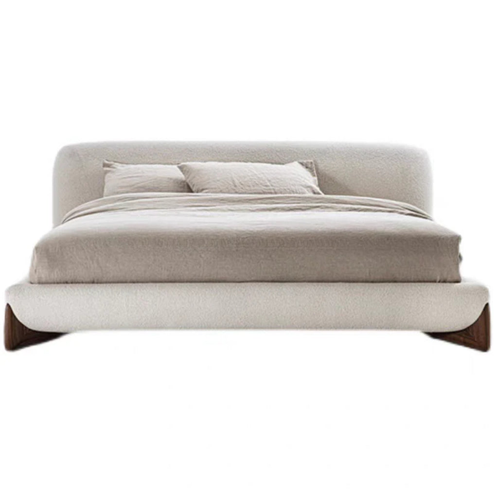 Covell Modern Boucle Bed