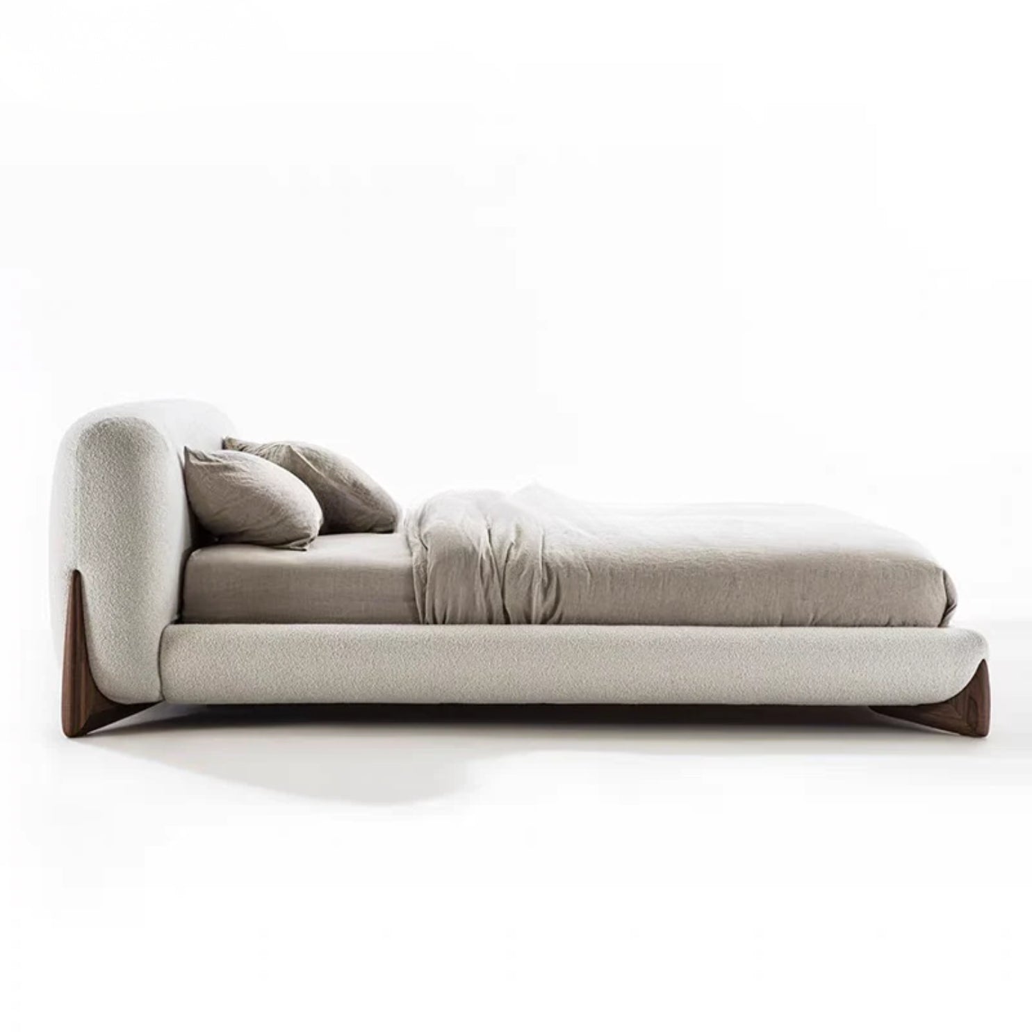 Covell Modern Boucle Bed