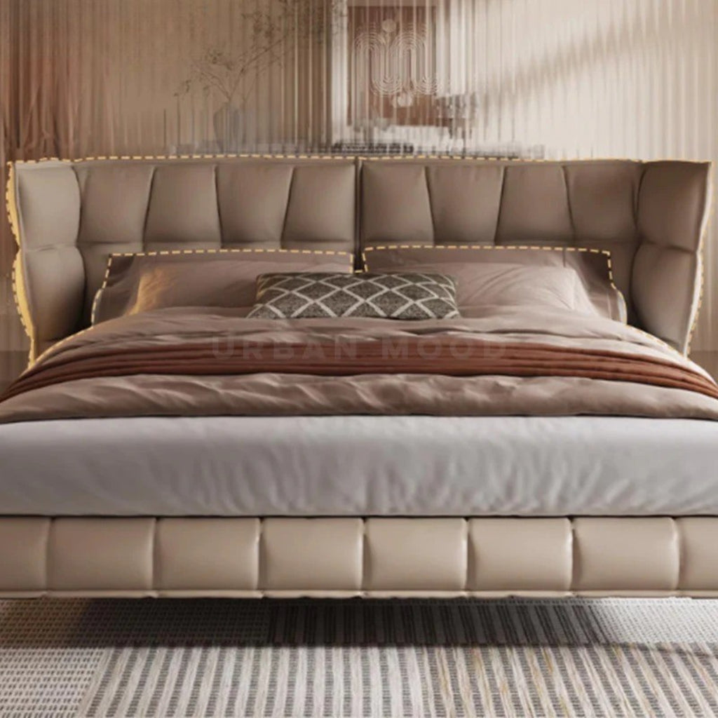 Eternity Modern Upholstered Bed In Leatherette