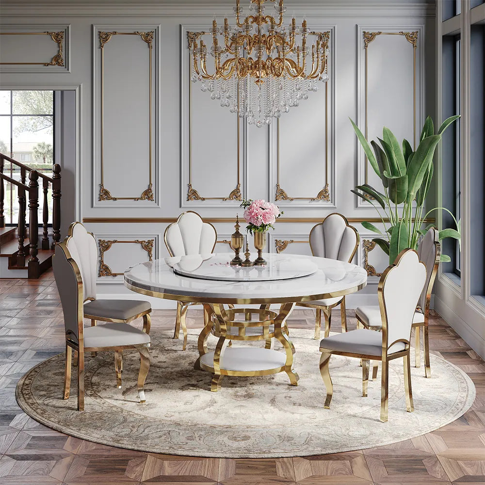 Royal Luxe Round Dining Table