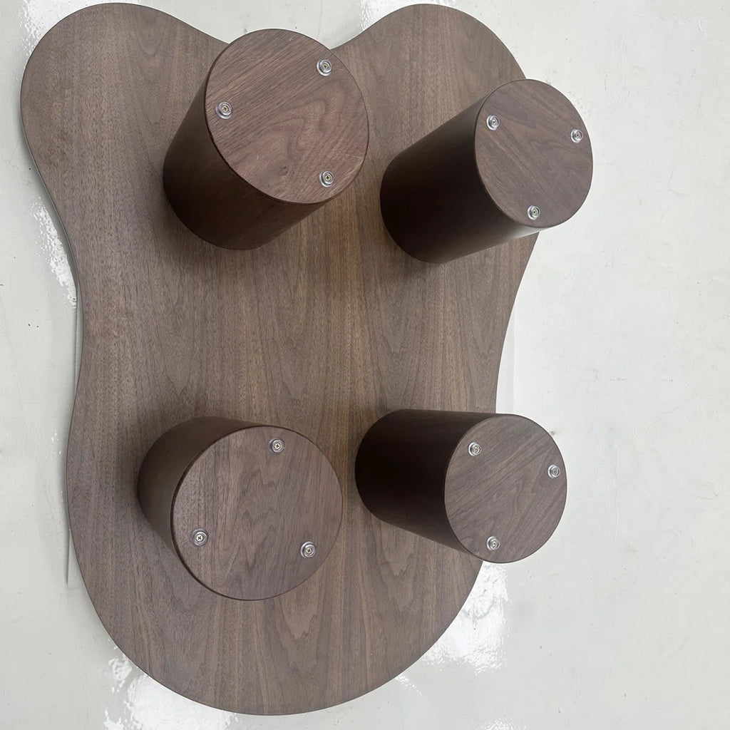 Cloud Shaped Solid Wood Centre Table