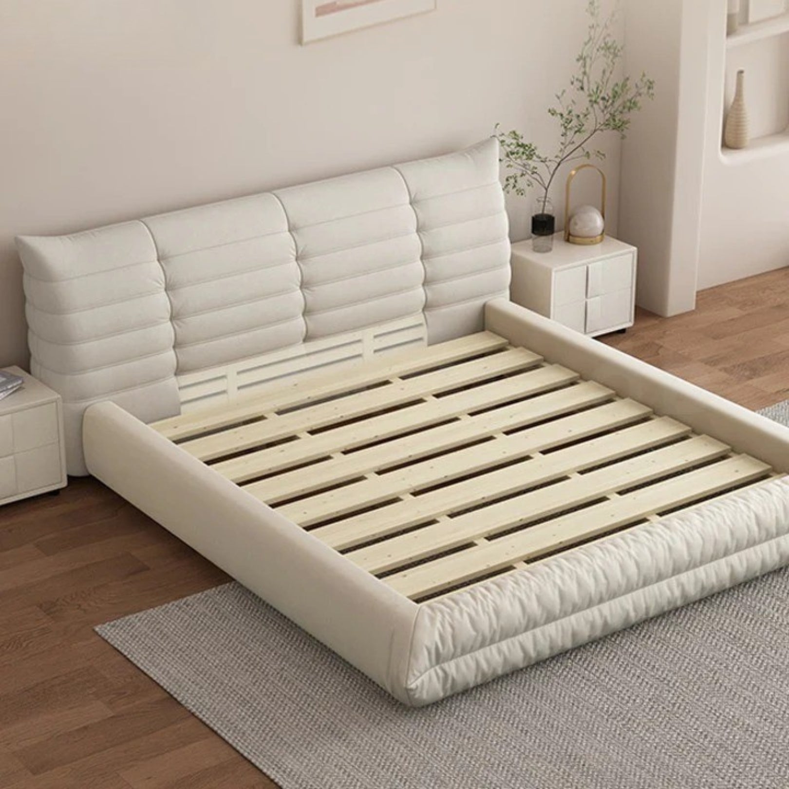 Merin Luxury Leatherette Bed