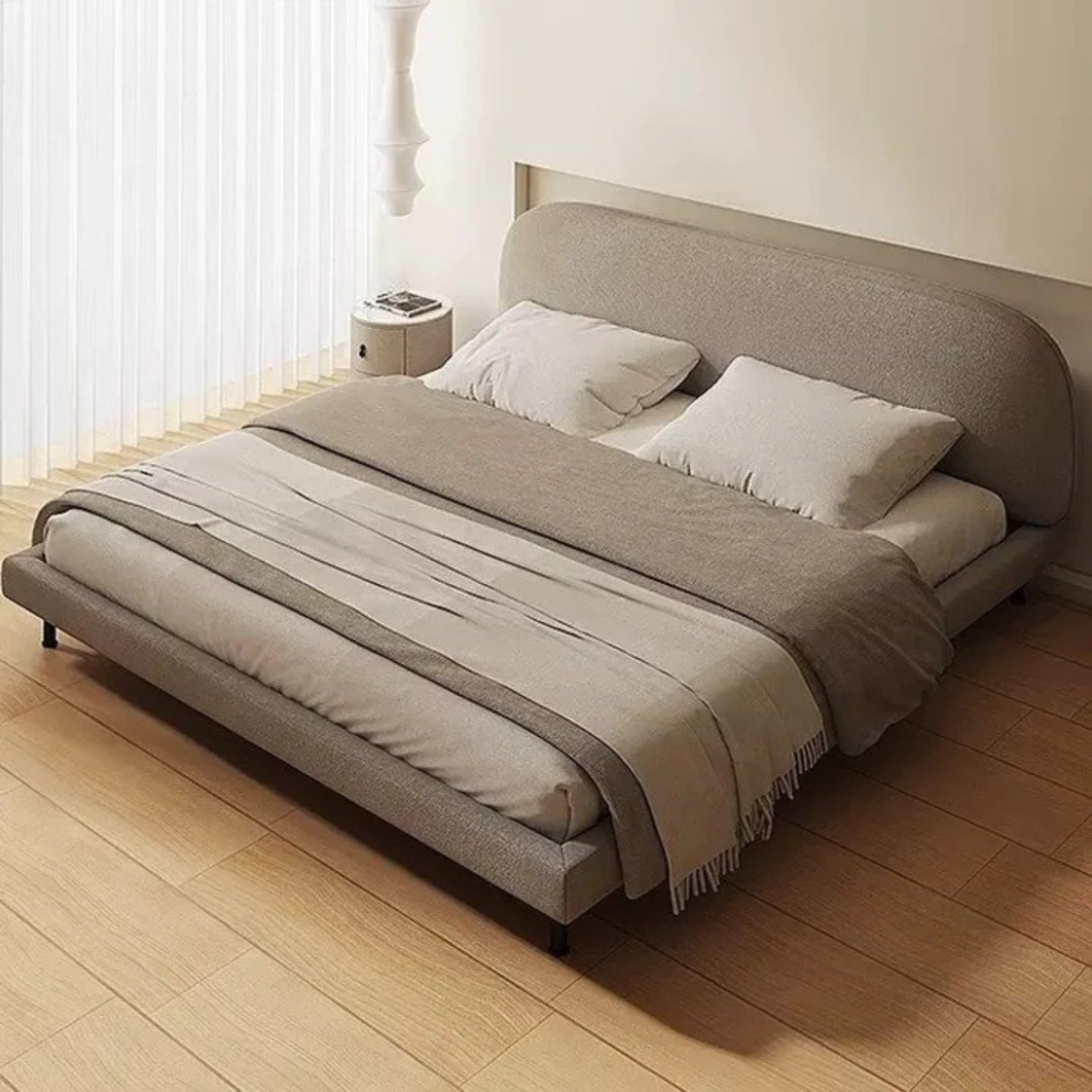 Misha Luxury Upholstered Bed