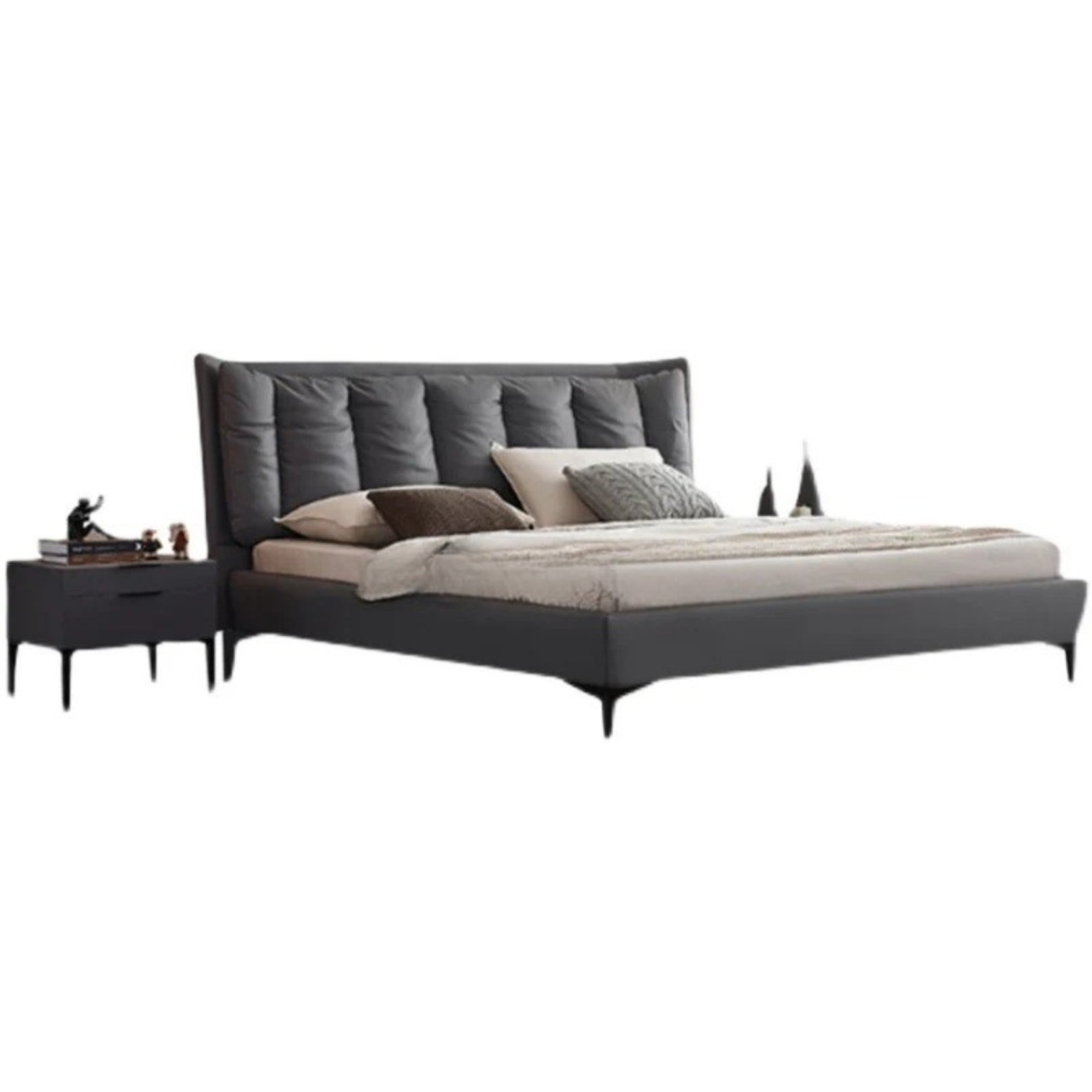 Mucha Modern Bed In Leatherette