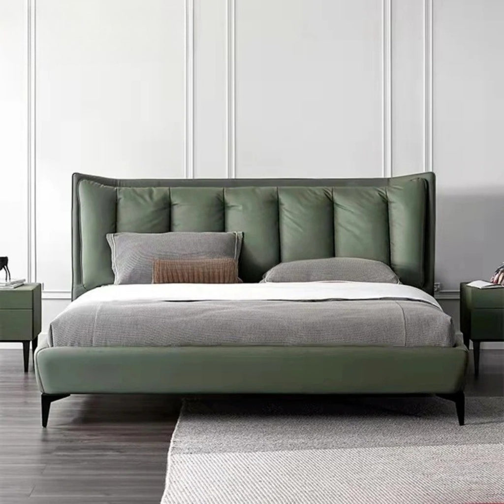 Mucha Modern Bed In Leatherette