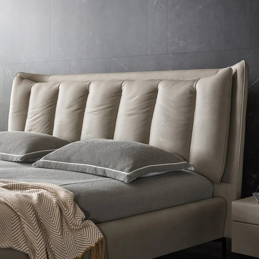 Mucha Modern Bed In Leatherette