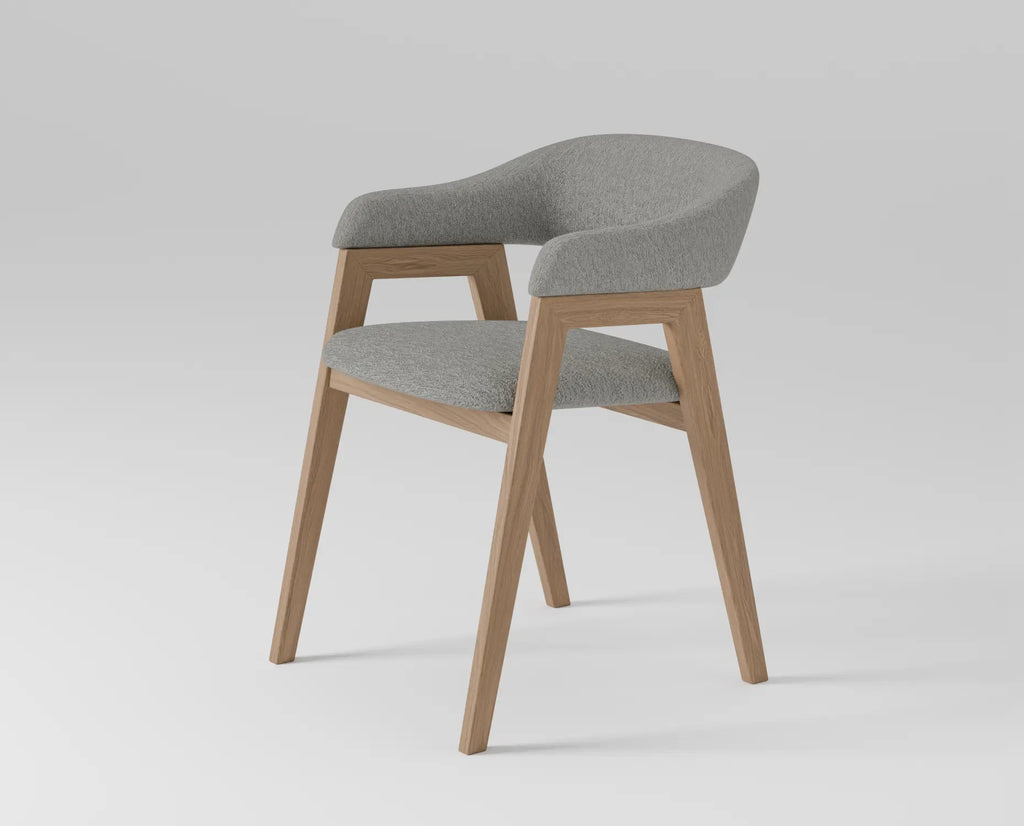 Ariana Oak Wood Dining Table