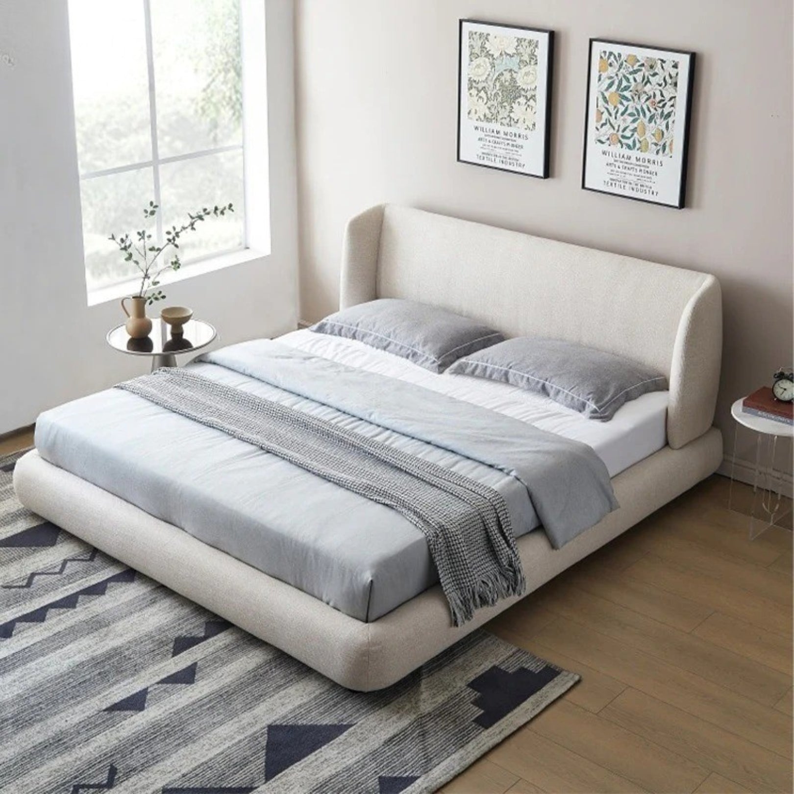 Stardust Modern Fabric Bed