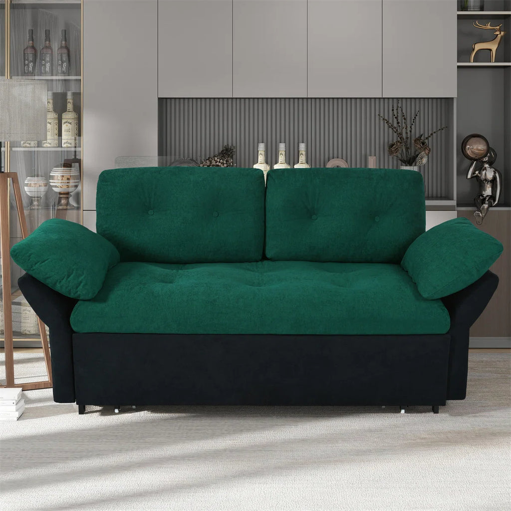 Flex Modern Sofa Cum Bed In Suede