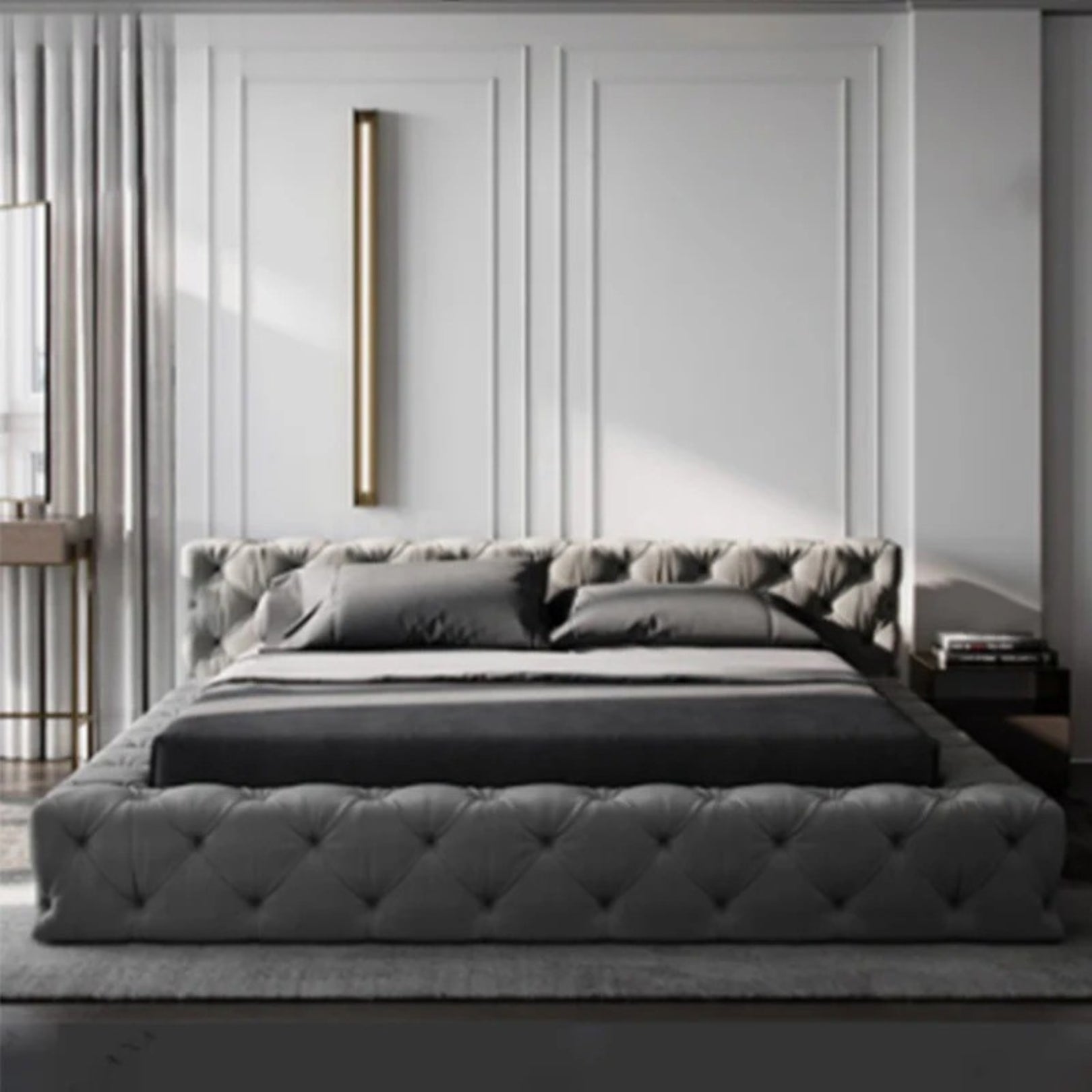 Sorra Luxury Upholstered Bed