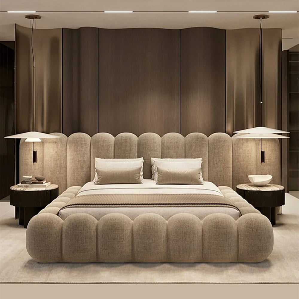 Aston Premium Linen Bed With Storage