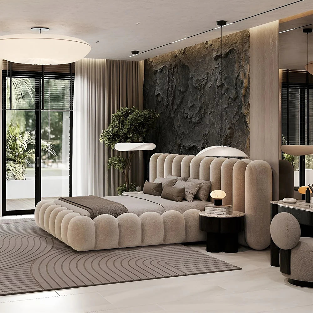 Aston Premium Linen Bed With Storage