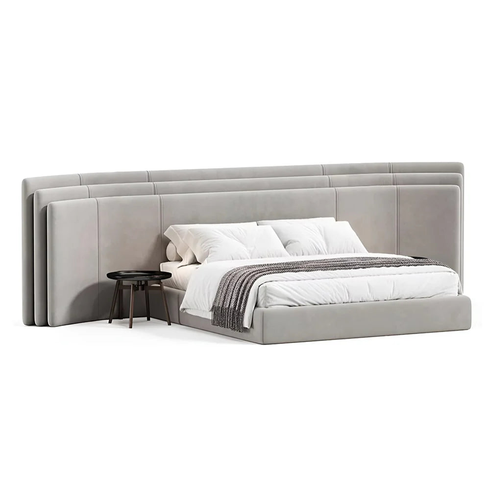 Adax Premium Suede Bed With Storage