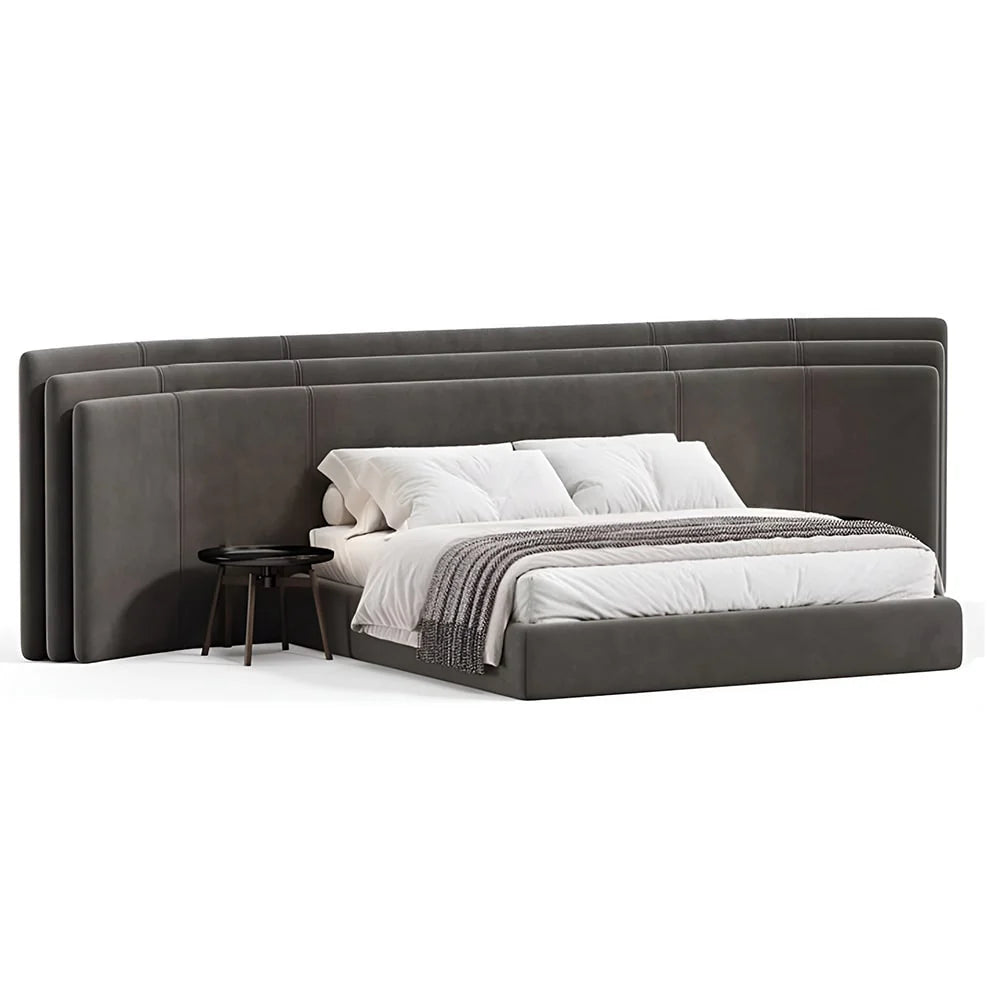 Adax Premium Suede Bed With Storage
