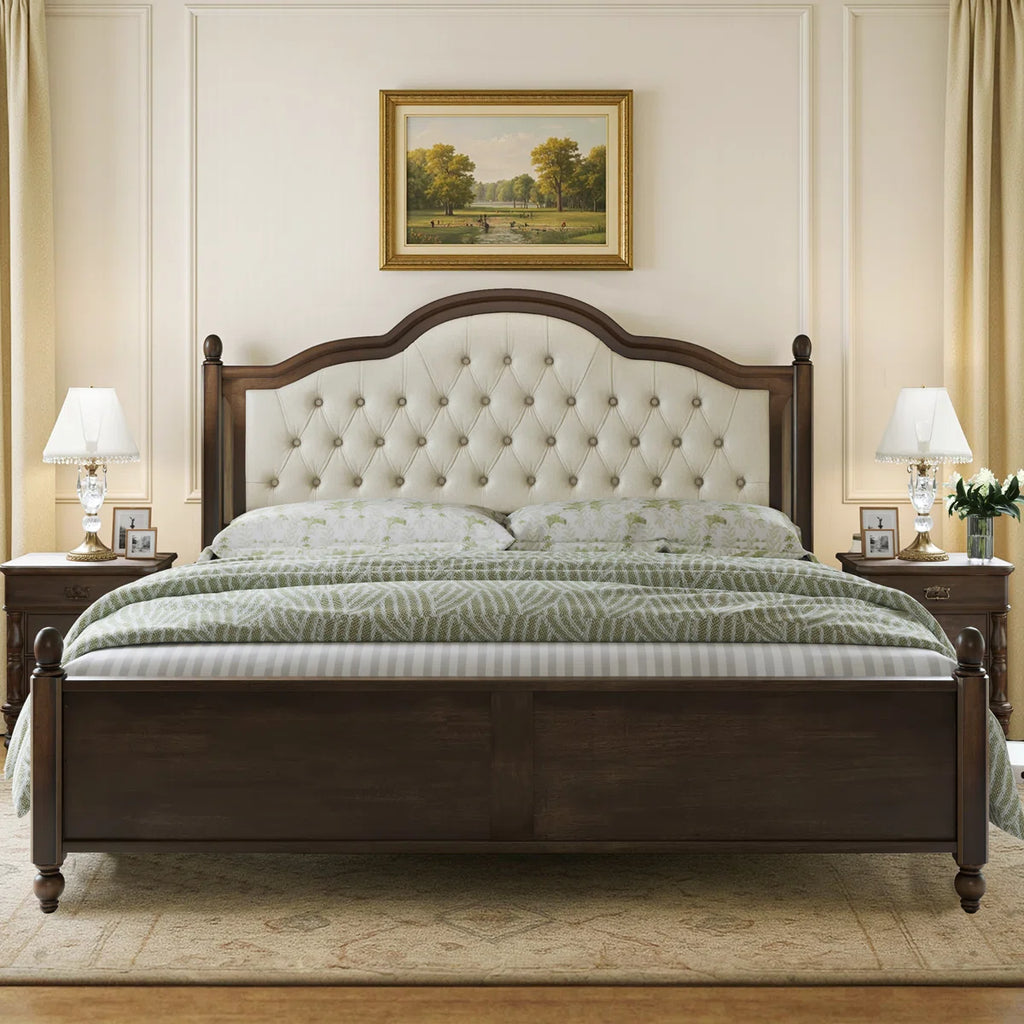 Oak Royal Wood Bed Without Storage