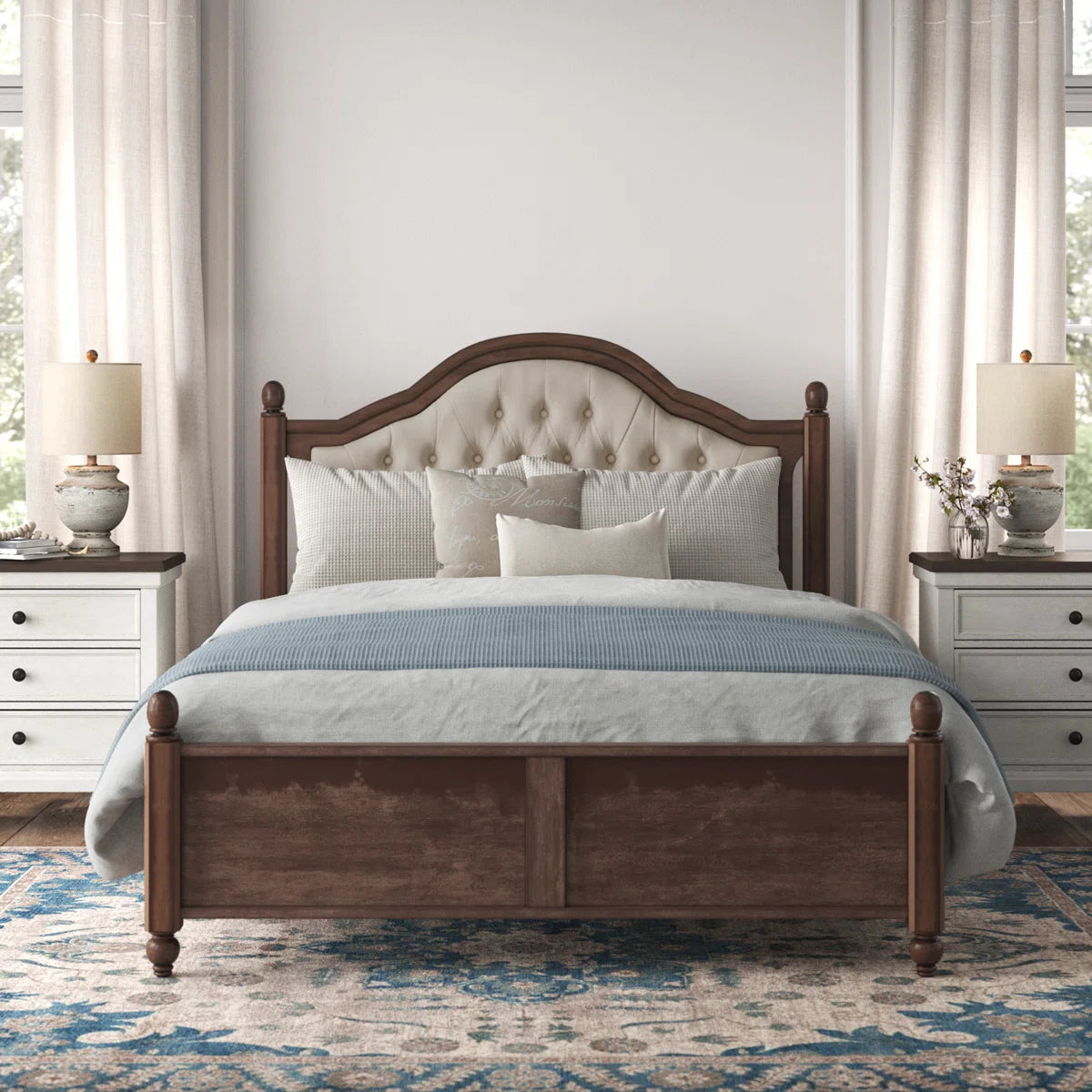 Oak Royal Wood Bed Without Storage