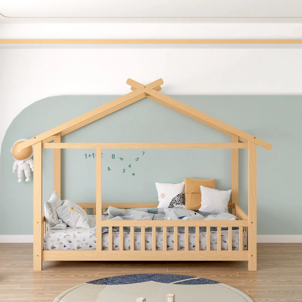 Andry Solid Wood Canopy Bed