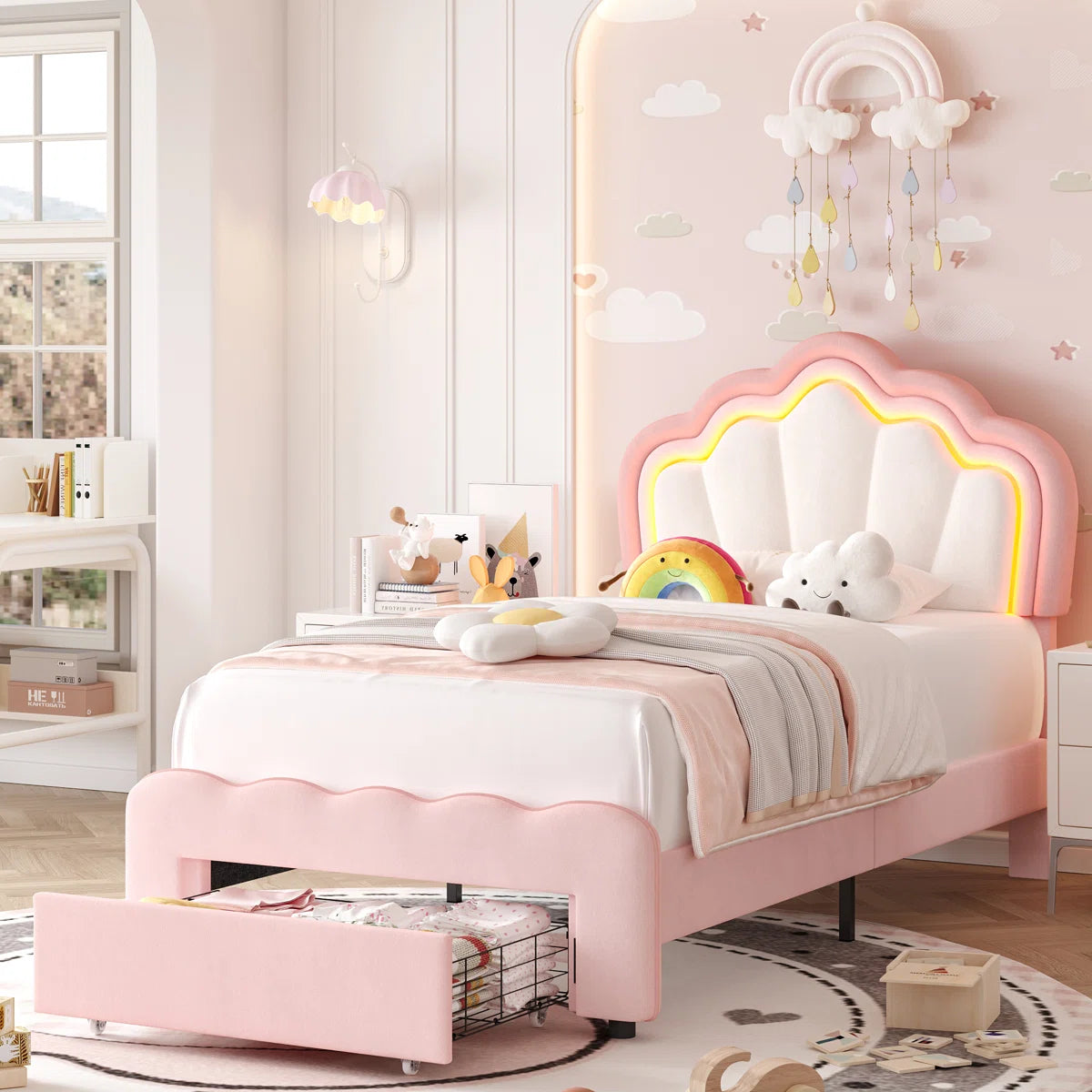 Avalie Upholstered LED