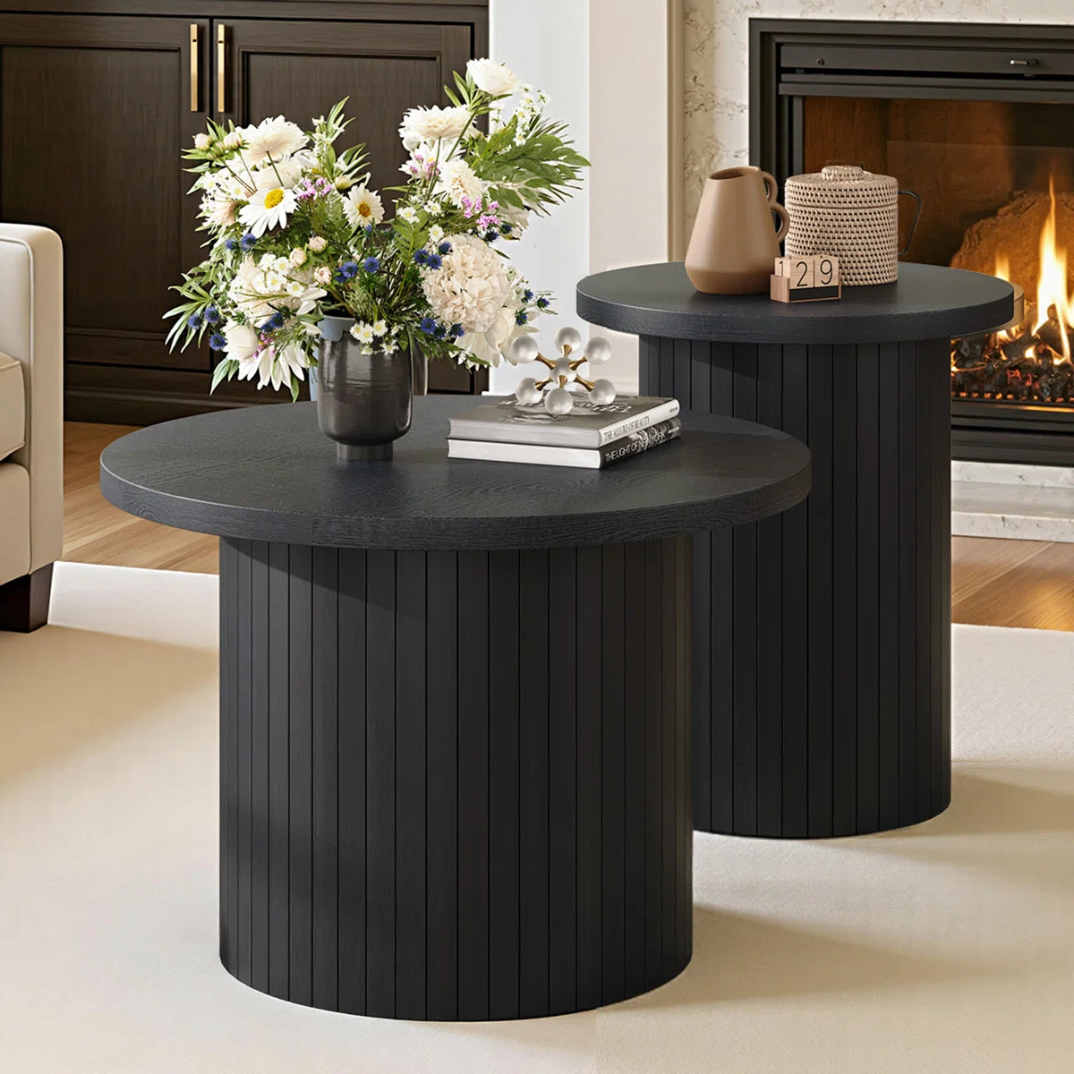 Rustic Wood Centre Table