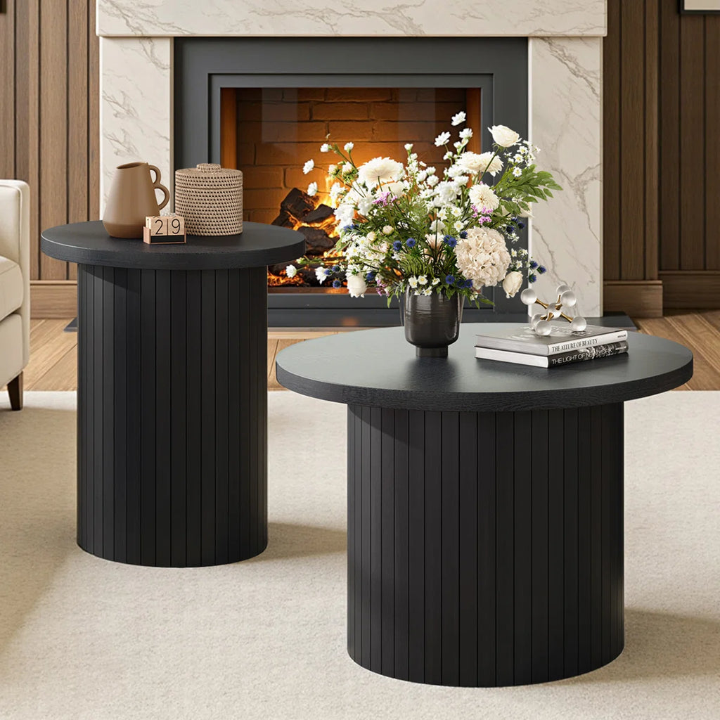 Rustic Wood Centre Table