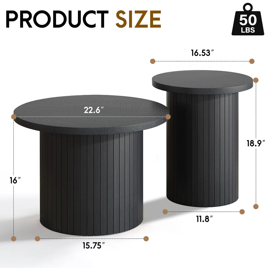 Rustic Wood Centre Table