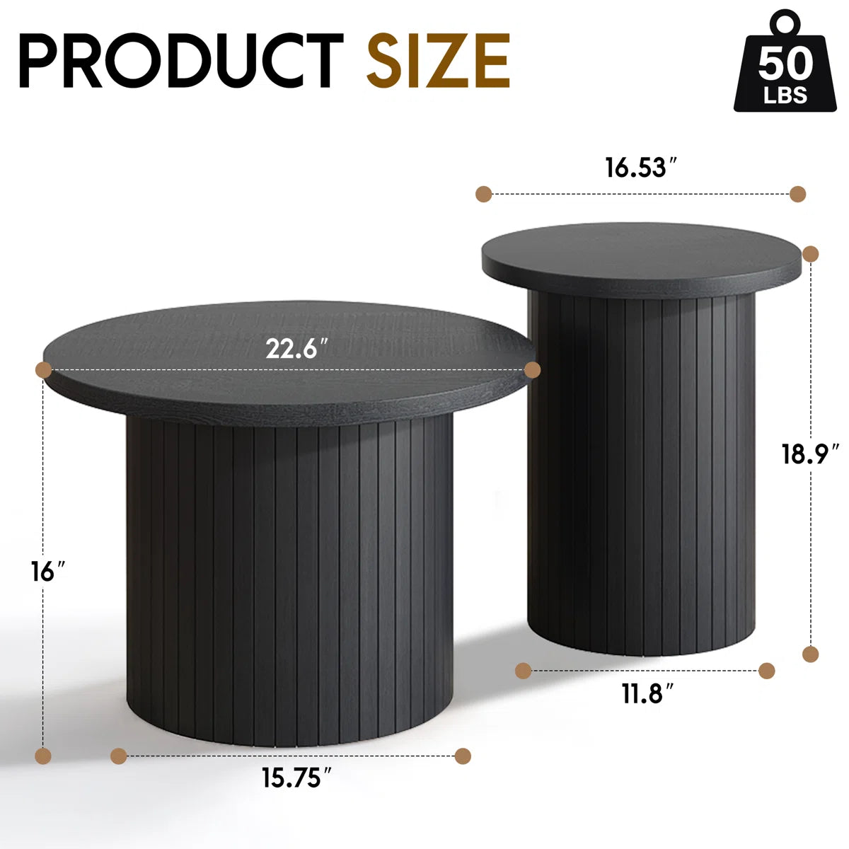 Rustic Wood Centre Table