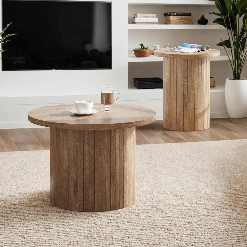 Rustic Wood Centre Table