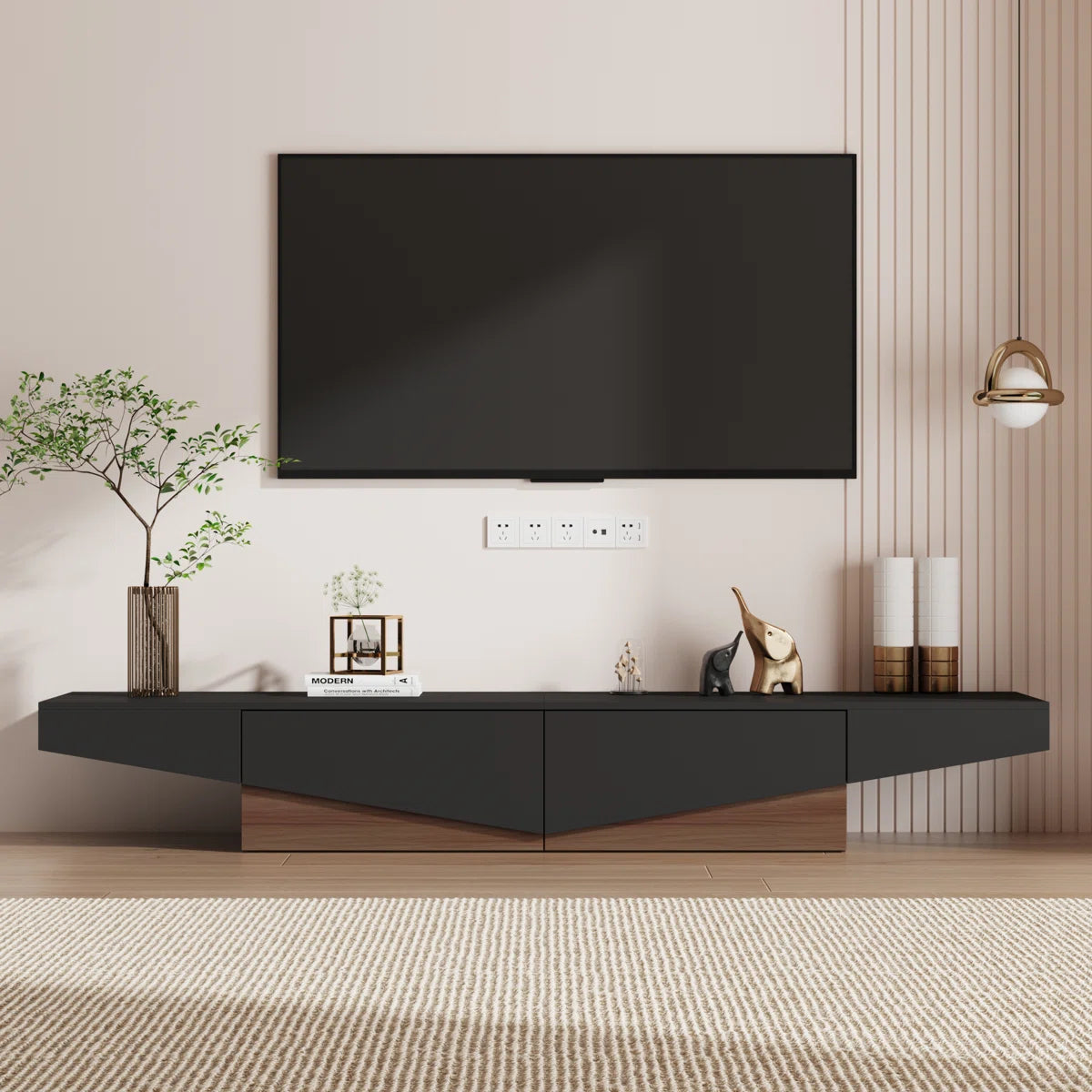 Bradden Storage Tv Unit In Wood
