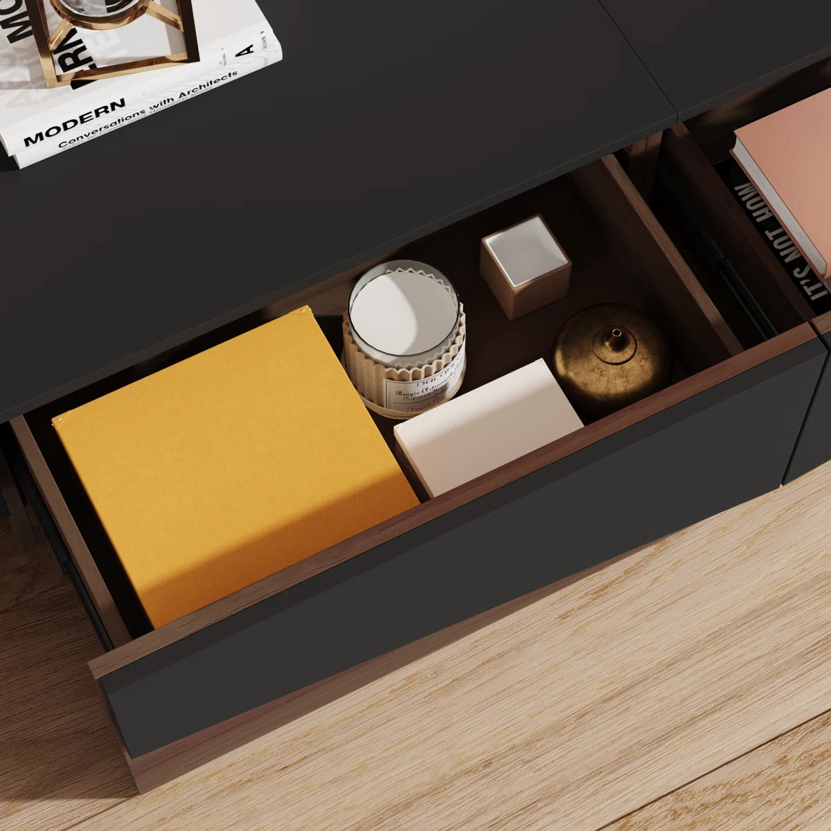 Bradden Storage Tv Unit In Wood