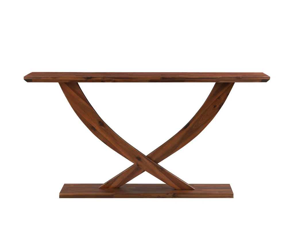Classy Modern Solid Wood Console Table