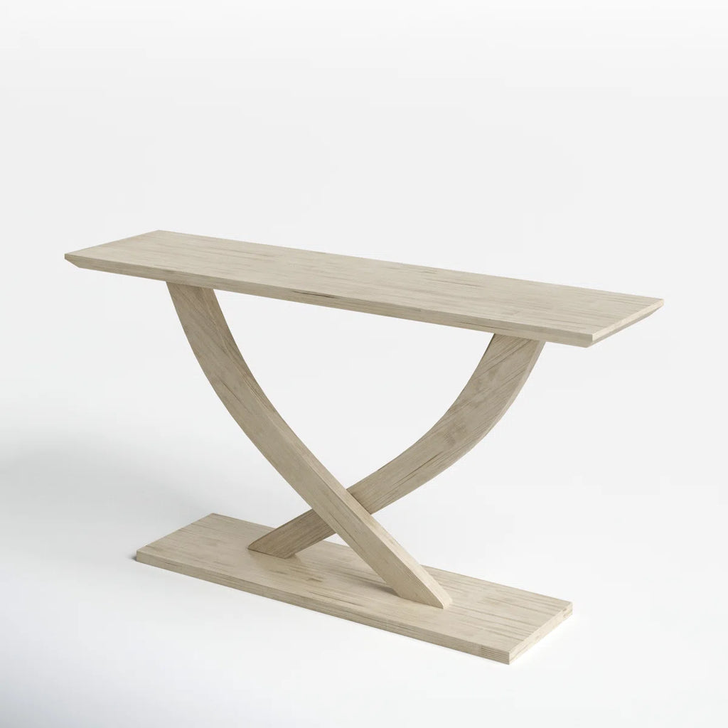 Classy Modern Solid Wood Console Table