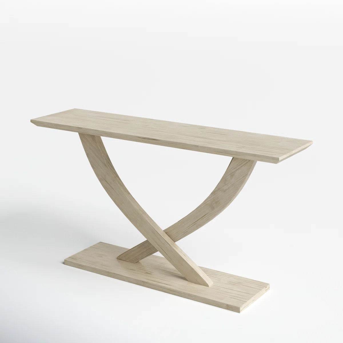 Classy Modern Solid Wood Console Table