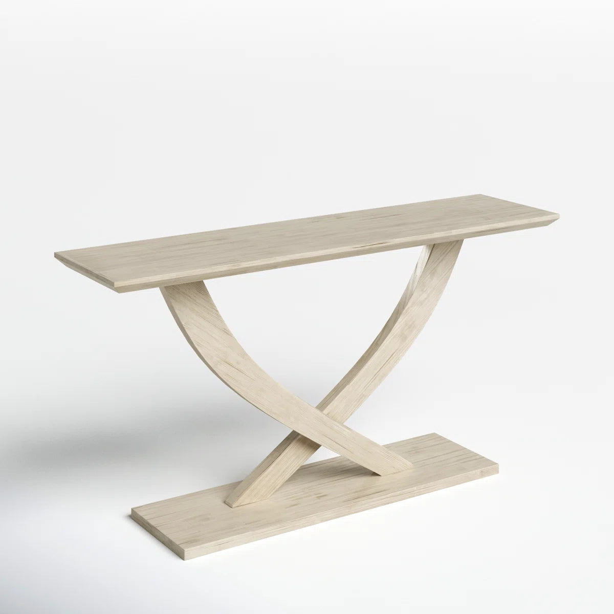 Classy Modern Solid Wood Console Table