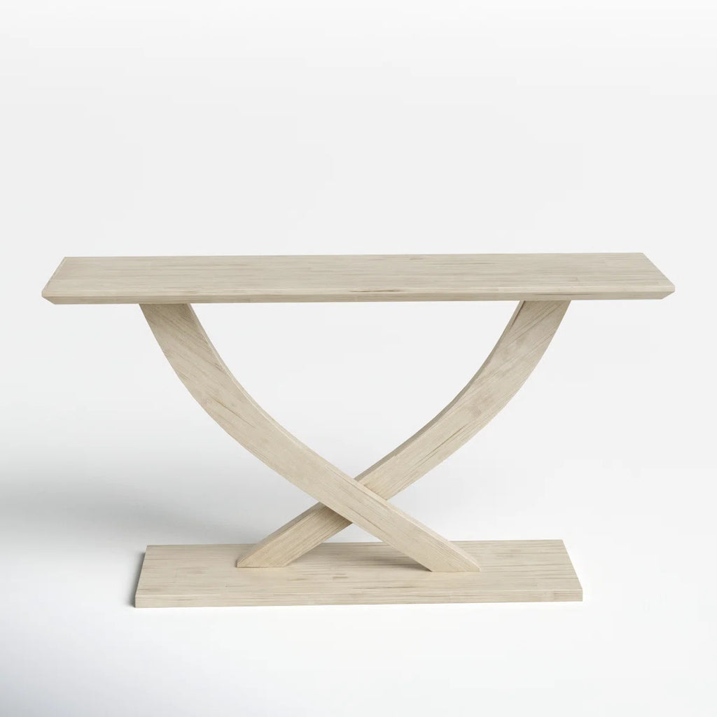 Classy Modern Solid Wood Console Table