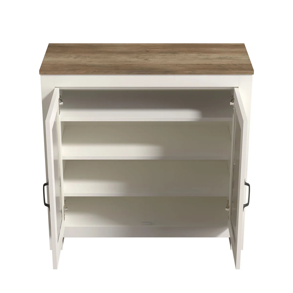 Alo Premium Glass Shoe Cabinet