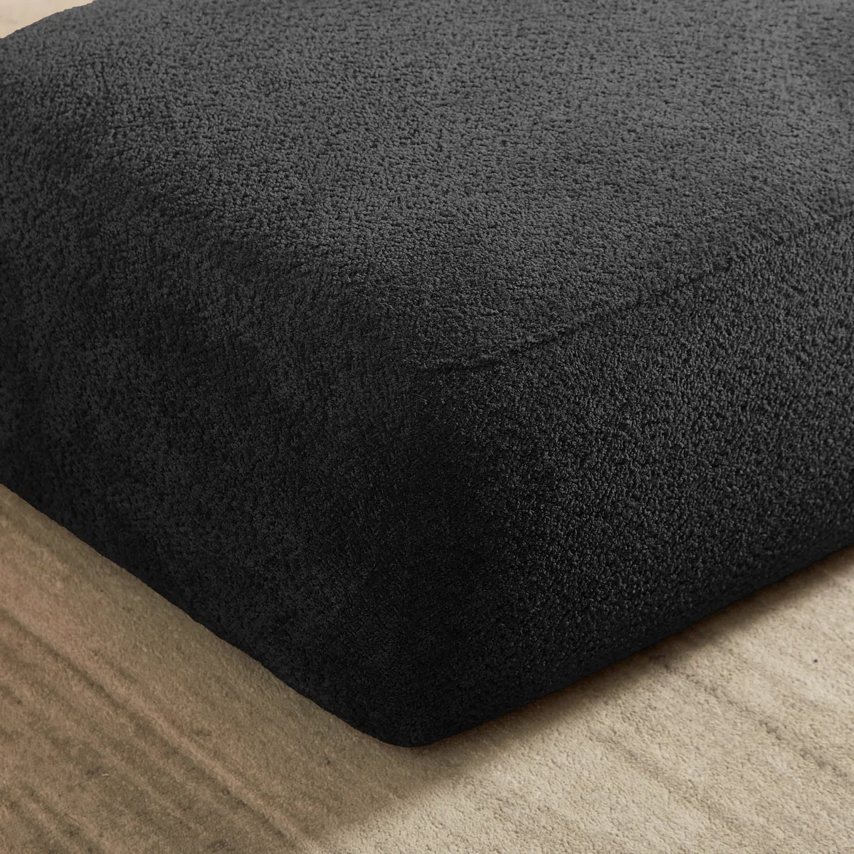 Straight Line Lounger In Boucle