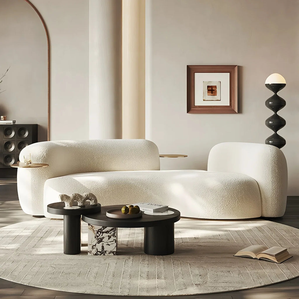 Tamira Luxe Sofa In Boucle