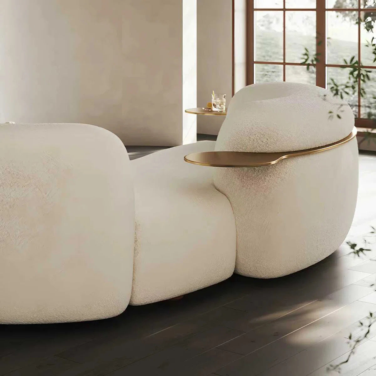 Tamira Luxe Sofa In Boucle