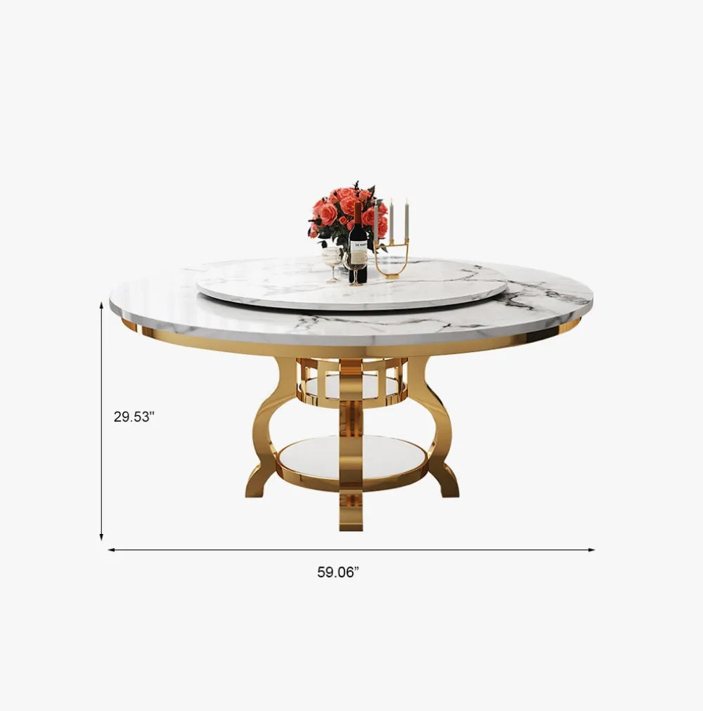 Royal Luxe Round Dining Table