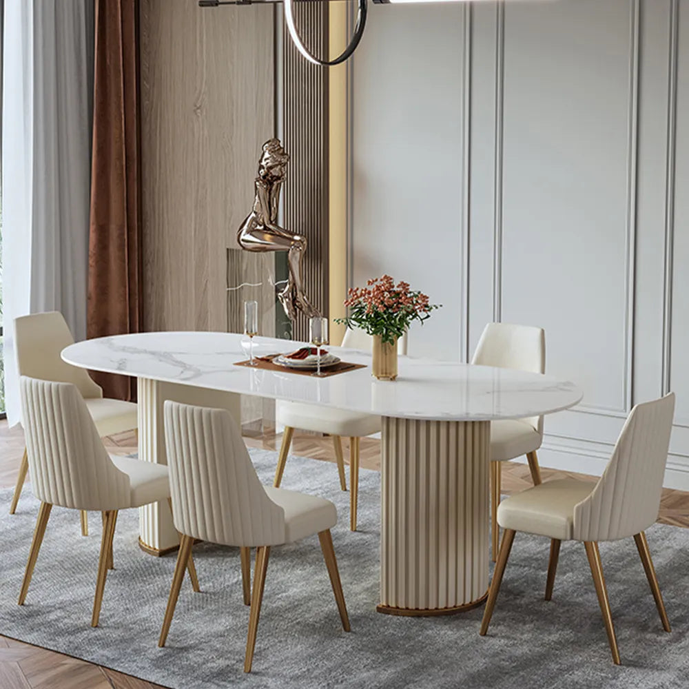 Oval Modern Dining Table