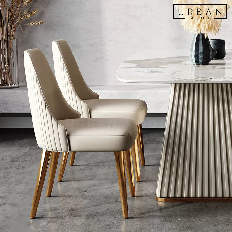 Emily White Premium Dining Chairs