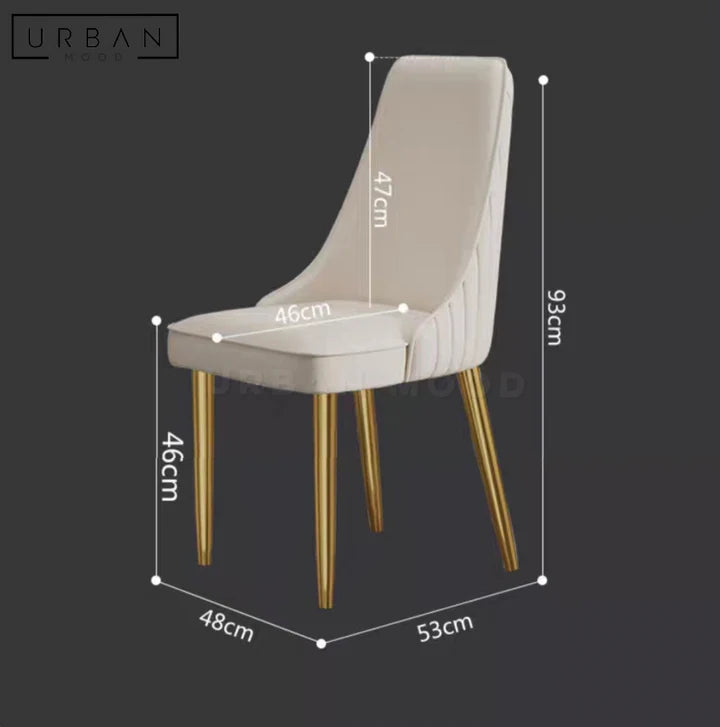 Emily White Premium Dining Chairs