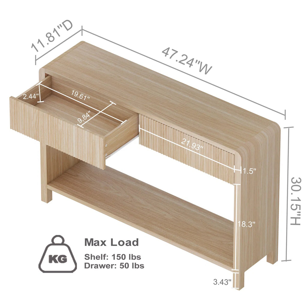 Huxley Wooden Console Table