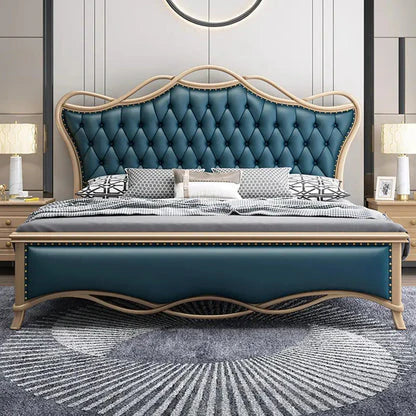 Royal Designer Bed In Leatherette